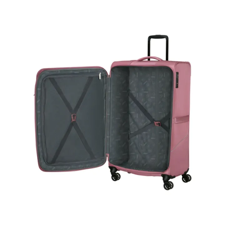 Reistrolleys|Reiskoffers>American Tourister Summerride Spinner L 80 cm Exp lilas pink
