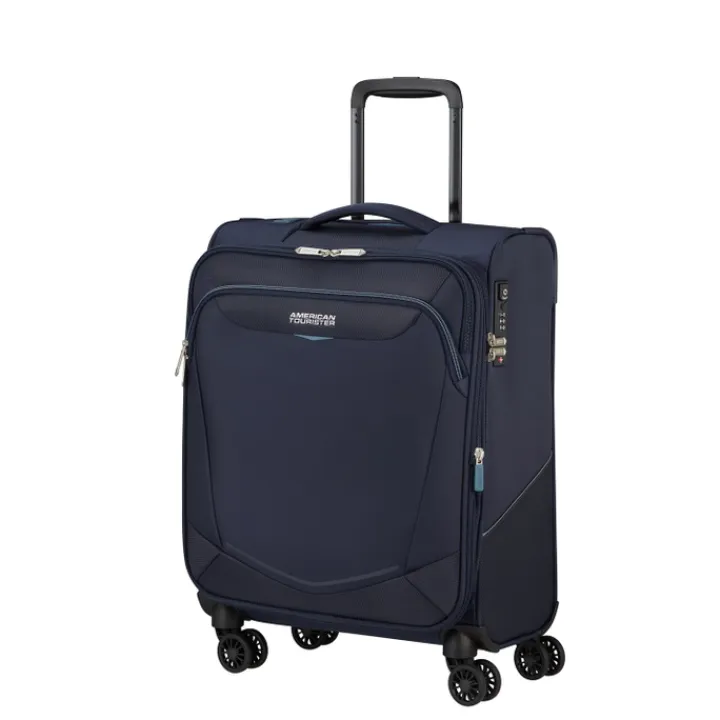 Easyjet Trolleys|Handbagage Trolleys>American Tourister Summerride Spinner S Exp navy