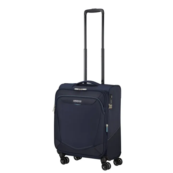 Easyjet Trolleys|Handbagage Trolleys>American Tourister Summerride Spinner S Exp navy