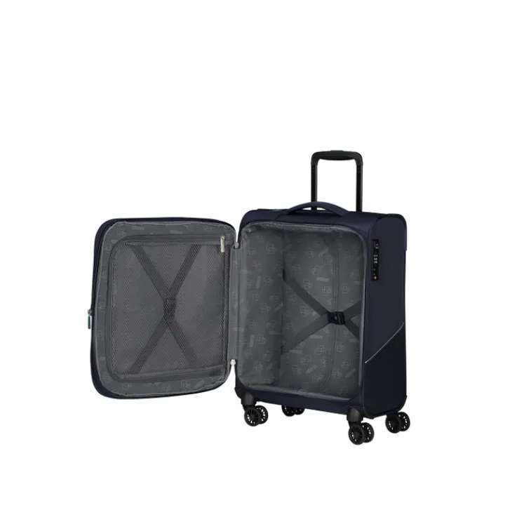 Easyjet Trolleys|Handbagage Trolleys>American Tourister Summerride Spinner S Exp navy