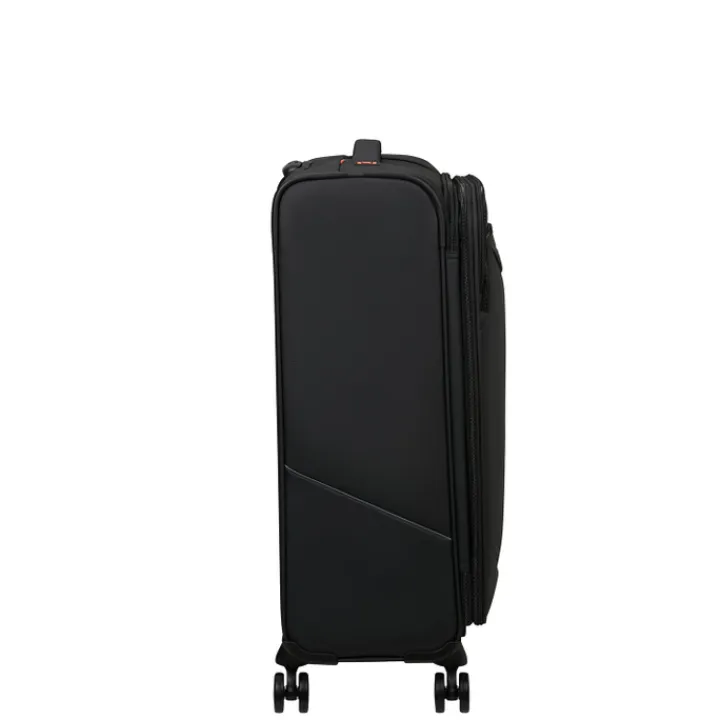 Reistrolleys|Reiskoffers>American Tourister Summerride Spinner M Exp TSA black