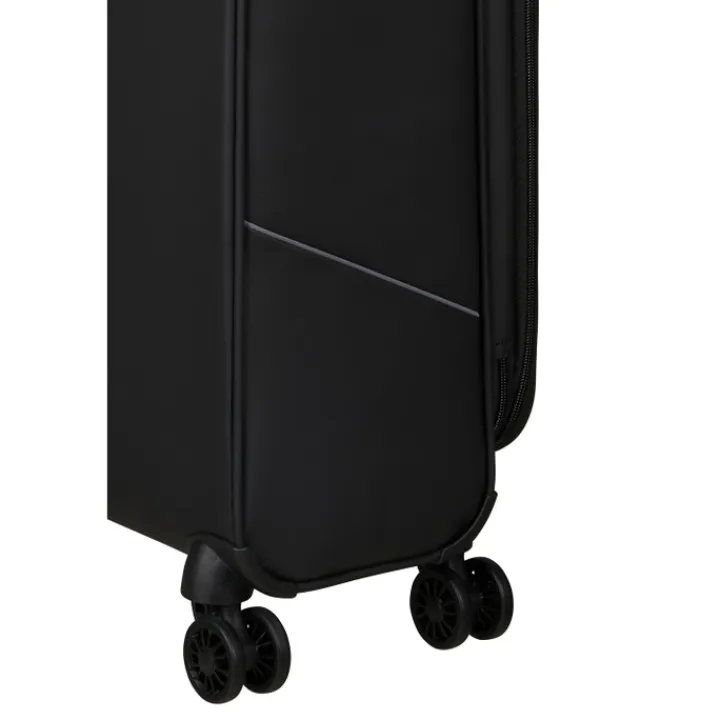 Reistrolleys|Reiskoffers>American Tourister Summerride Spinner M Exp TSA black