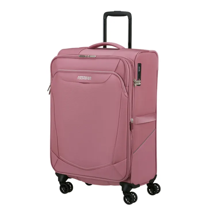 Reistrolleys|Reiskoffers>American Tourister Summerride Spinner M 69 cm Exp lilas pink