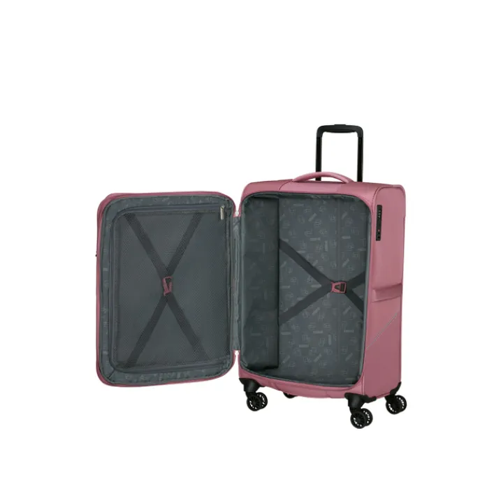 Reistrolleys|Reiskoffers>American Tourister Summerride Spinner M 69 cm Exp lilas pink