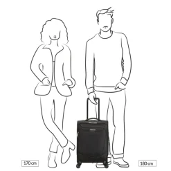 Transavia Trolleys|Klm Trolleys>American Tourister Summerride Spinner 55/20Expandable TSA Length 35 cm navy