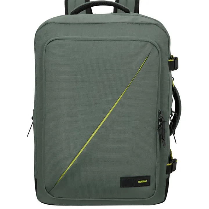 Handbagage Reistassen|Heren Reistassen>American Tourister TAKE2CABIN Travel Backpack L Expandable dark forest