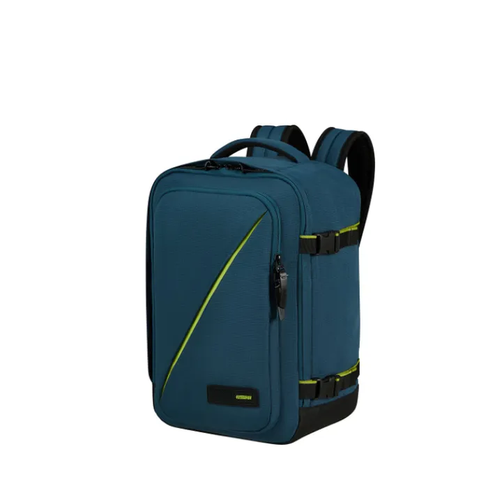 Kleine Reistassen|Handbagage Reistassen>American Tourister TAKE2CABIN Casual Backpack S harbor blue