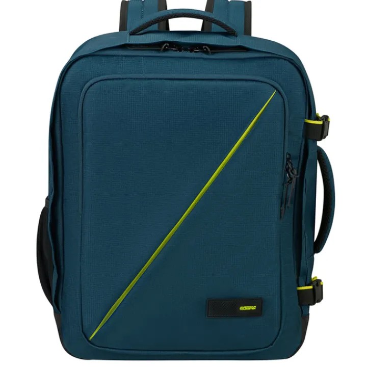 Handbagage Reistassen|Heren Reistassen>American Tourister TAKE2CABIN Casual Backpack M harbor blue