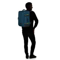 Handbagage Reistassen|Heren Reistassen>American Tourister TAKE2CABIN Casual Backpack M harbor blue
