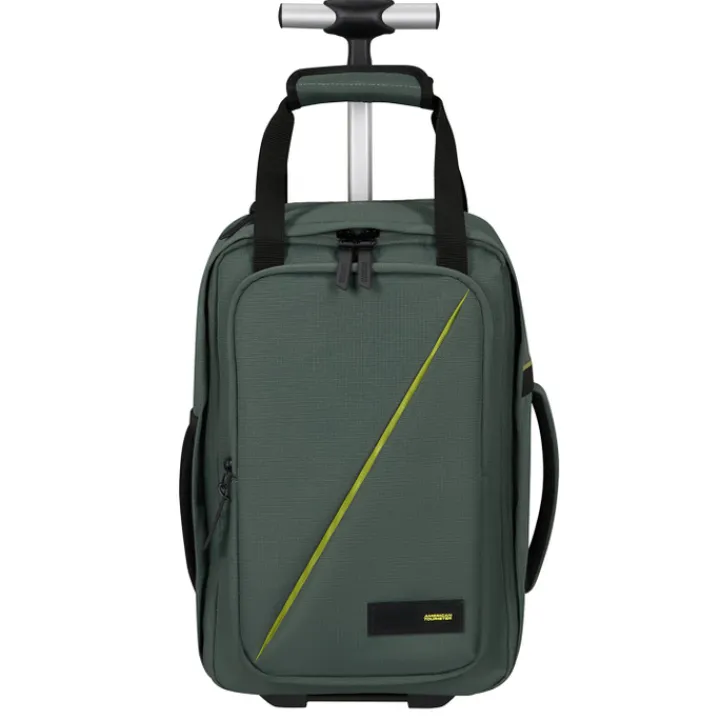 Kleine Reistassen|Heren Reistassen>American Tourister TAKE2CABIN Wheeled Backpack S dark forest