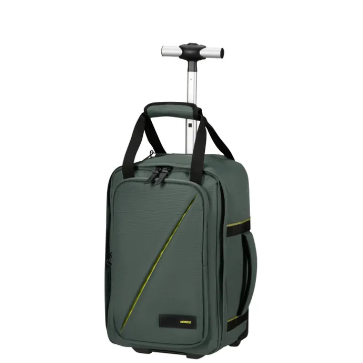 Kleine Reistassen|Heren Reistassen>American Tourister TAKE2CABIN Wheeled Backpack S dark forest
