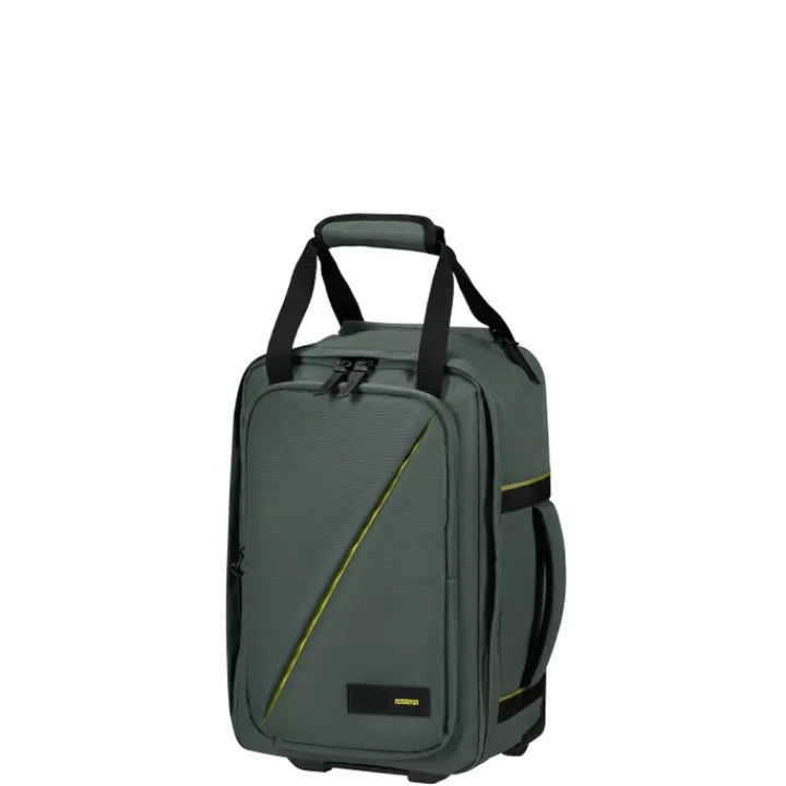 Kleine Reistassen|Heren Reistassen>American Tourister TAKE2CABIN Wheeled Backpack S dark forest