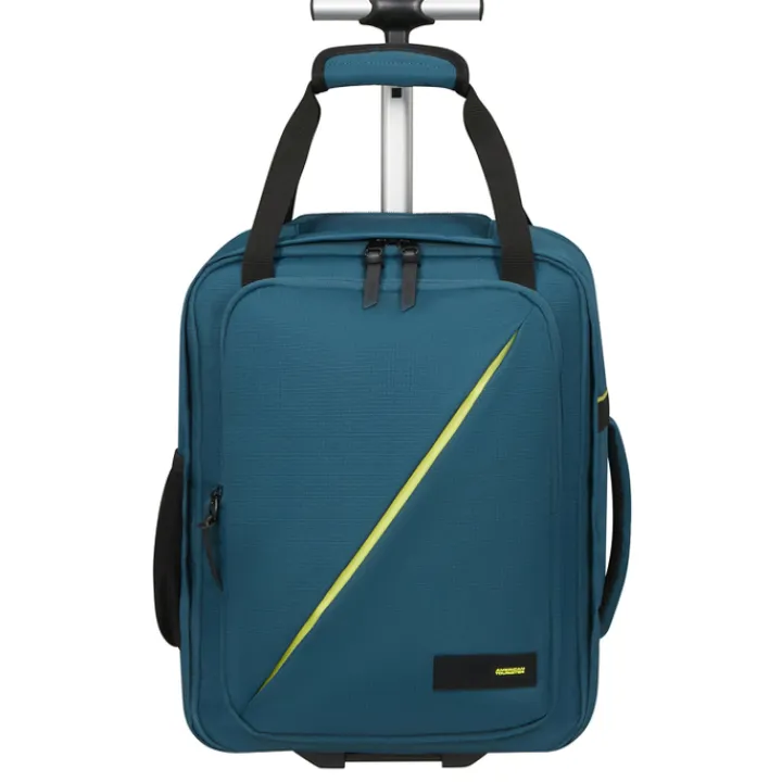 Kleine Reistassen|Handbagage Reistassen>American Tourister Take2Cabin Backpack/Wheels MS harbor blue