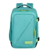 Kleine Reistassen|Handbagage Reistassen>American Tourister TAKE2CABIN Casual Backpack S dusty turquoise/lime