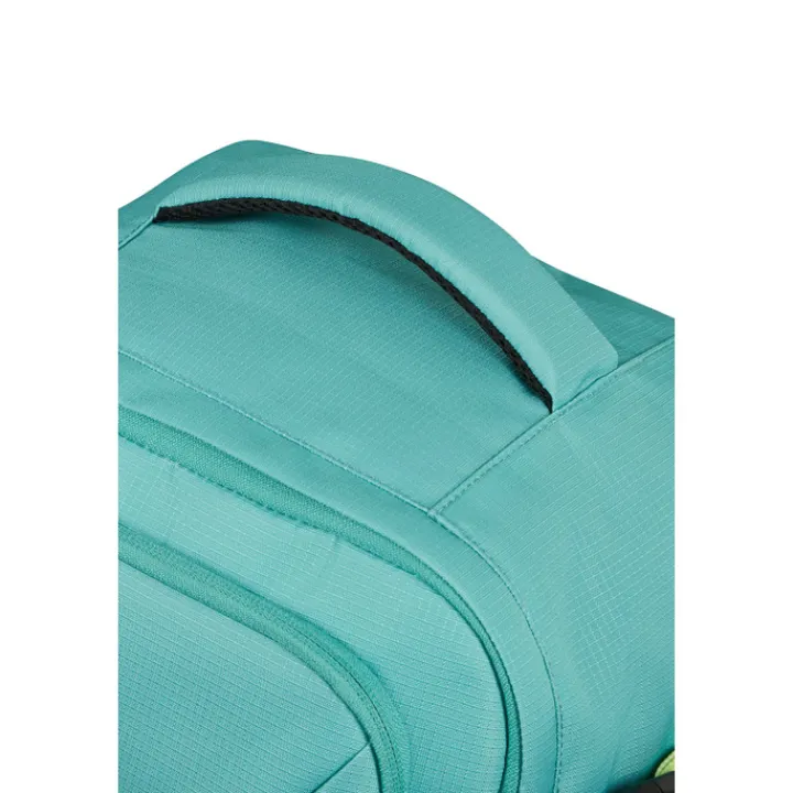 Kleine Reistassen|Handbagage Reistassen>American Tourister TAKE2CABIN Casual Backpack S dusty turquoise/lime