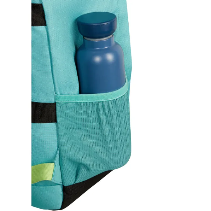 Kleine Reistassen|Handbagage Reistassen>American Tourister TAKE2CABIN Casual Backpack S dusty turquoise/lime