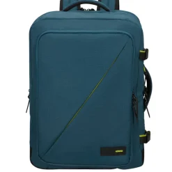 Handbagage Reistassen|Heren Reistassen>American Tourister TAKE2CABIN Travel Backpack L Expandable harbor blue
