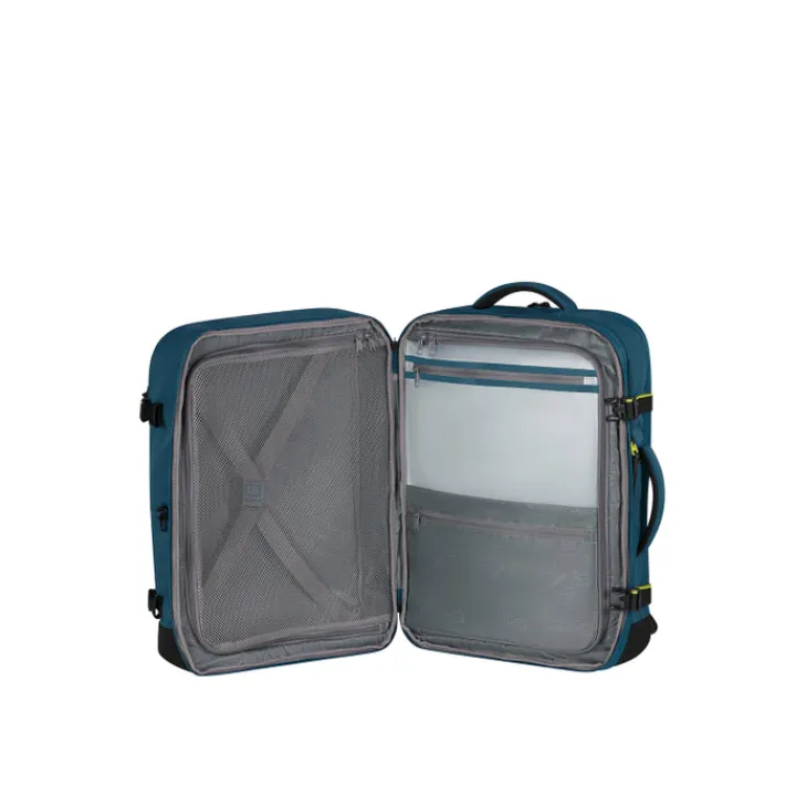 Handbagage Reistassen|Heren Reistassen>American Tourister TAKE2CABIN Travel Backpack L Expandable harbor blue