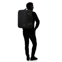 Handbagage Reistassen|Heren Reistassen>American Tourister TAKE2CABIN Travel Backpack L Expandable black