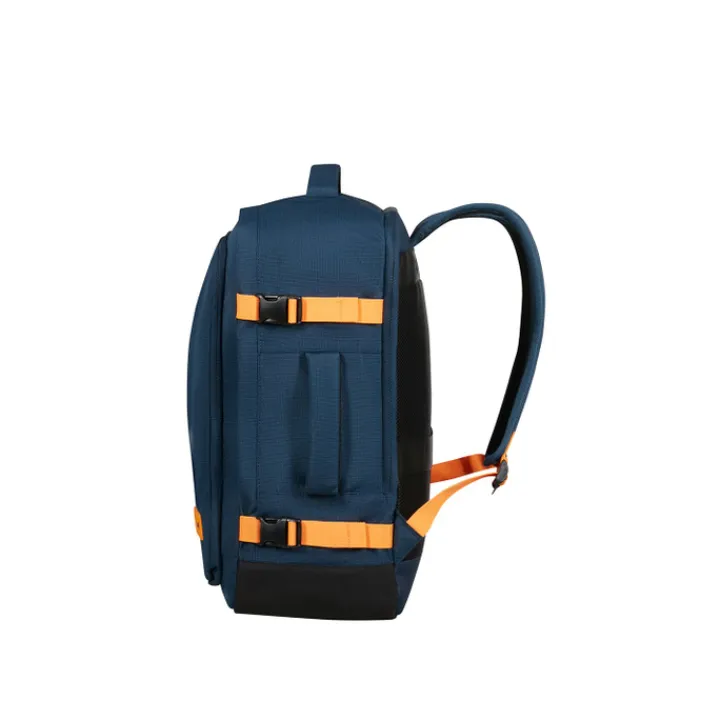Handbagage Reistassen|Heren Reistassen>American Tourister TAKE2CABIN Casual Backpack M navy/radiant orange