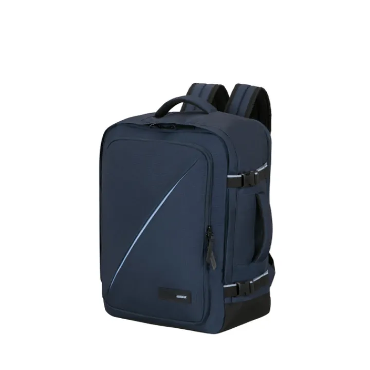 Handbagage Reistassen|Heren Reistassen>American Tourister Take2Cabin Casual Backpack M dark navy