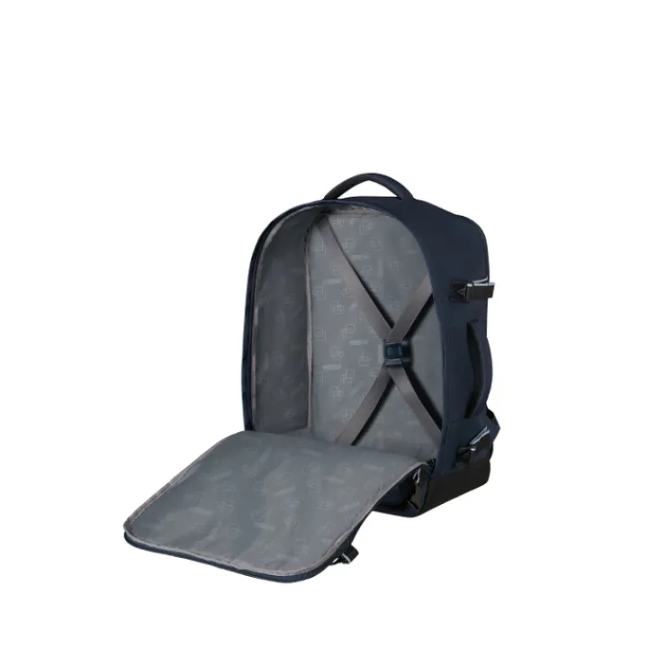 Handbagage Reistassen|Heren Reistassen>American Tourister Take2Cabin Casual Backpack M dark navy