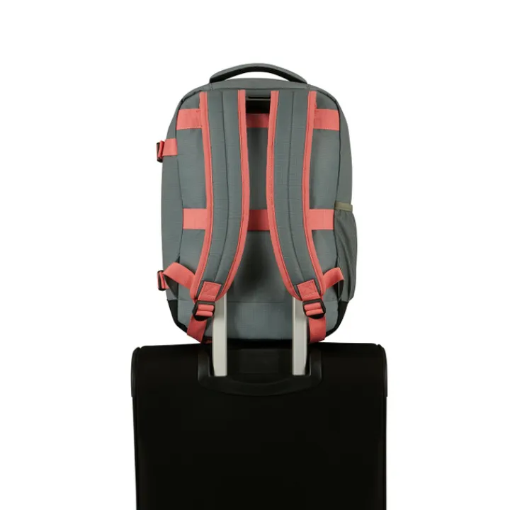 Kleine Reistassen|Handbagage Reistassen>American Tourister TAKE2CABIN Casual Backpack S sage/coral
