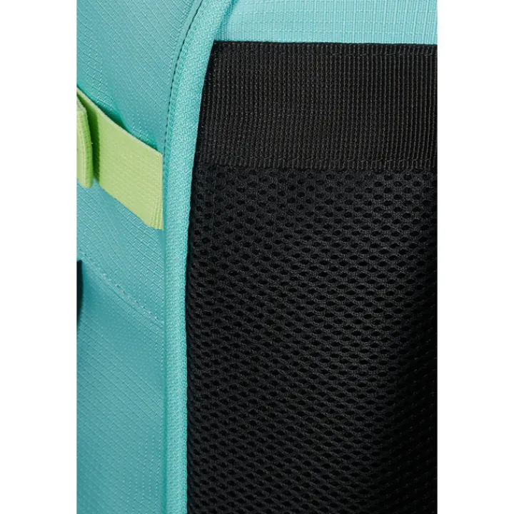 Handbagage Reistassen|Heren Reistassen>American Tourister TAKE2CABIN Casual Backpack M dusty turquoise/lime