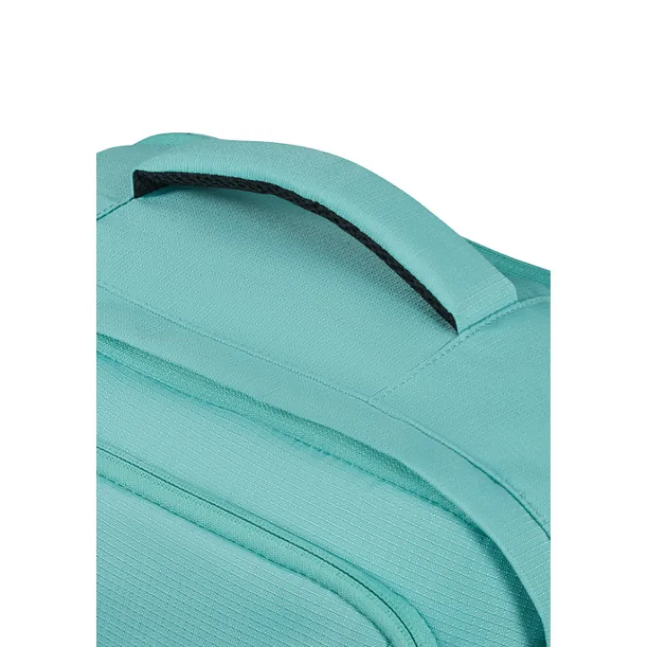 Handbagage Reistassen|Heren Reistassen>American Tourister TAKE2CABIN Casual Backpack M dusty turquoise/lime