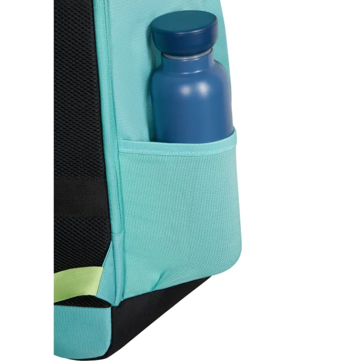 Handbagage Reistassen|Heren Reistassen>American Tourister TAKE2CABIN Casual Backpack M dusty turquoise/lime