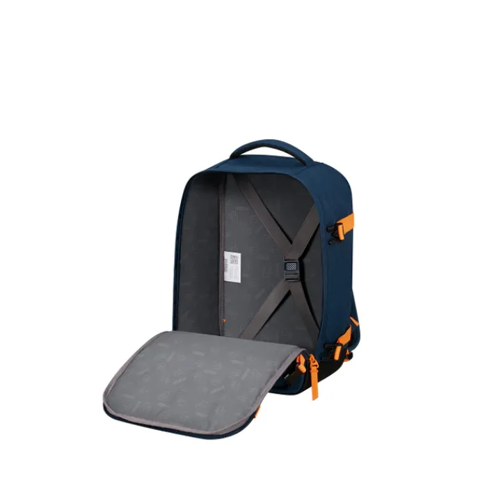 Kleine Reistassen|Handbagage Reistassen>American Tourister TAKE2CABIN Casual Backpack S navy/radiant orange