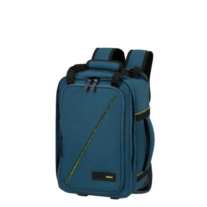 Kleine Reistassen|Handbagage Reistassen>American Tourister TAKE2CABIN Wheeled Backpack S harbor blue