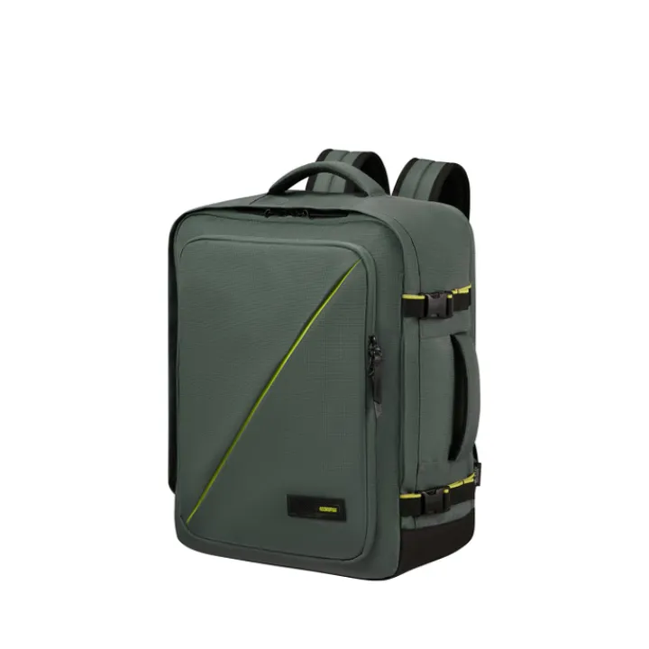 Handbagage Reistassen|Heren Reistassen>American Tourister TAKE2CABIN Casual Backpack M dark forest
