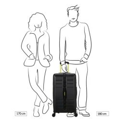 Reistrolleys|Reiskoffers>American Tourister Trailon Trunk 73/27 TSA black