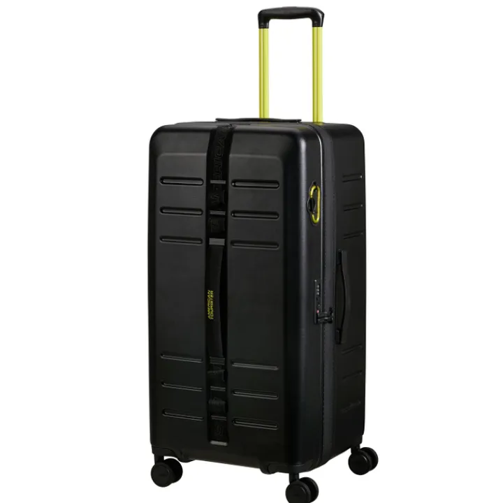Reistrolleys|Reiskoffers>American Tourister Trailon Trunk 80/30 TSA black