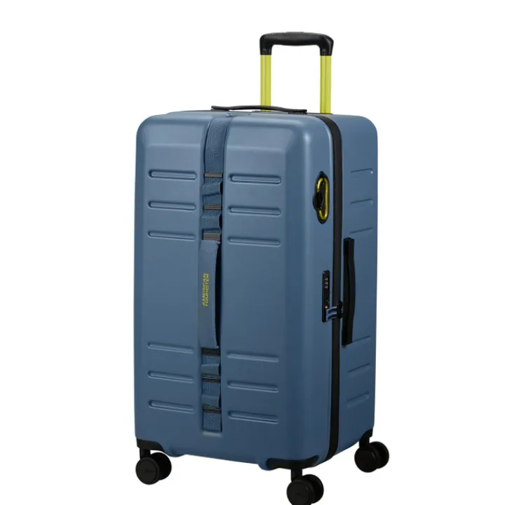 Reistrolleys|Reiskoffers>American Tourister Trailon Trunk 73/27 TSA coronet blue