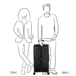 Reistrolleys|Reiskoffers>American Tourister Trailon Trunk 80/30 TSA dark forest