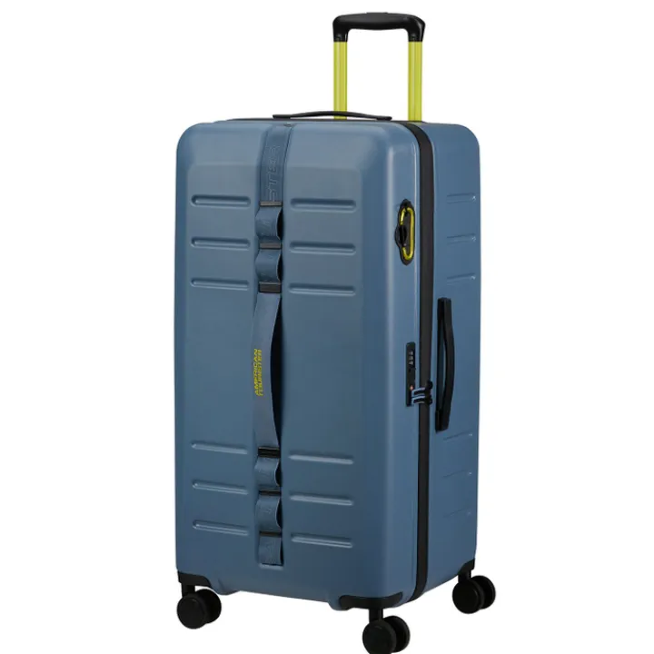 Reistrolleys|Reiskoffers>American Tourister Trailon Trunk 80/30 TSA coronet blue