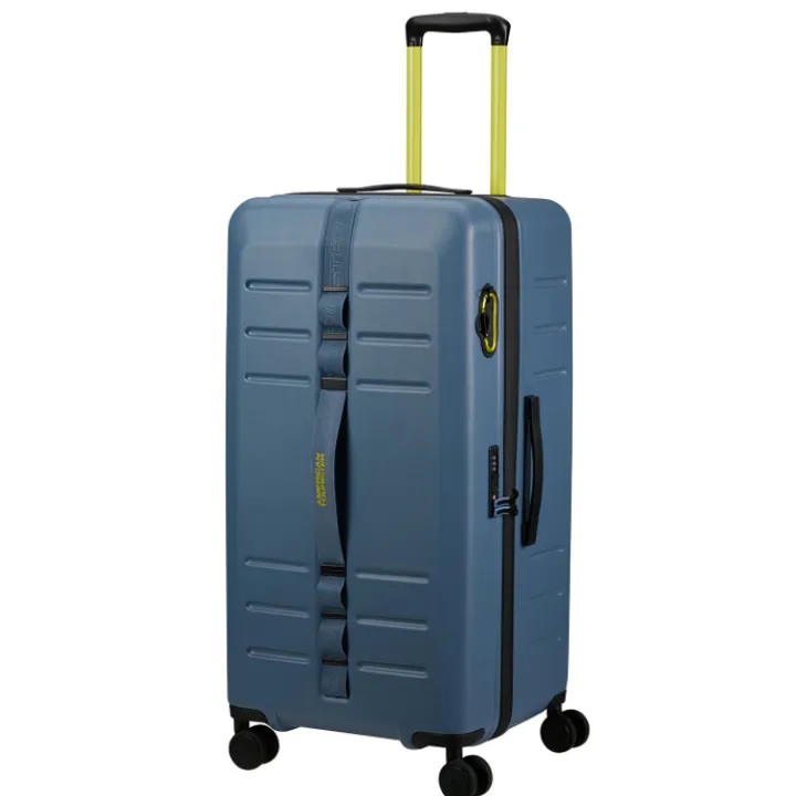 Reistrolleys|Reiskoffers>American Tourister Trailon Trunk 80/30 TSA coronet blue