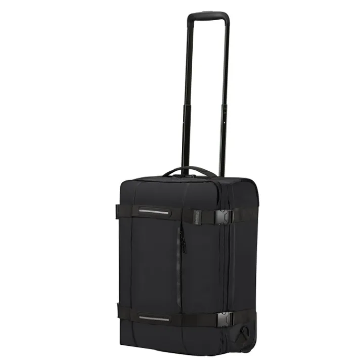 Rugzak Met Wieltjes|Handbagage Reistassen>American Tourister Urban Track Duffle/Wheels Backpack asphalt black