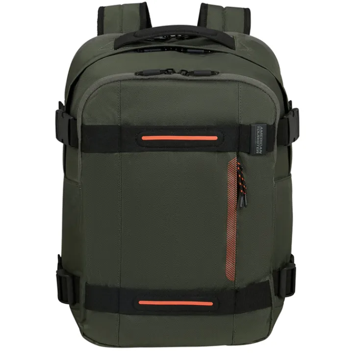 Heren Rugzakken|Dames Rugzakken>American Tourister Urban Track Laptop Backpack 15,6" dark khaki