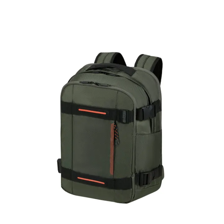 Heren Rugzakken|Dames Rugzakken>American Tourister Urban Track Laptop Backpack 15,6" dark khaki