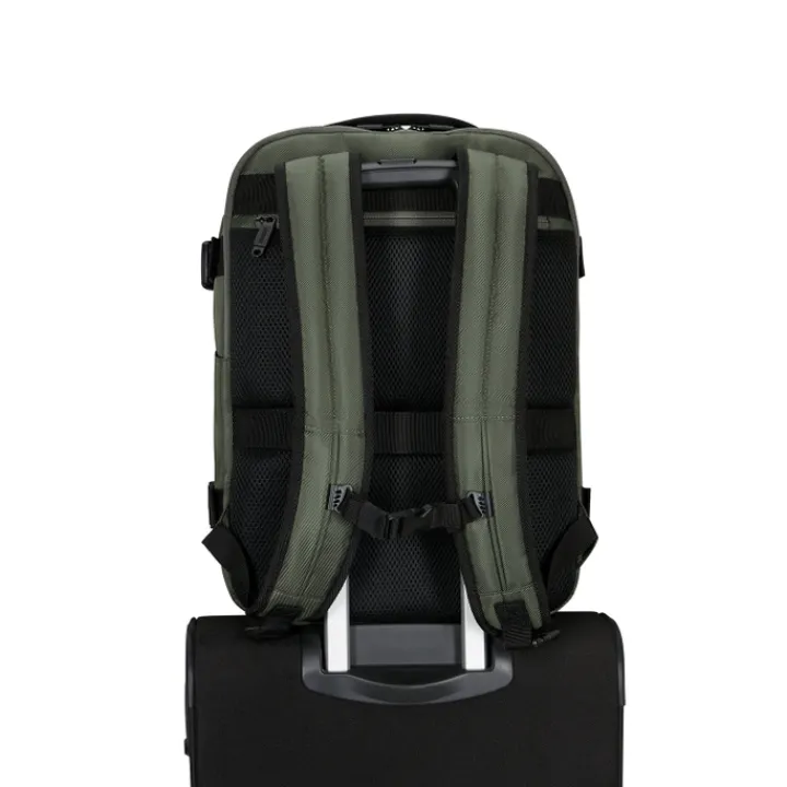 Heren Rugzakken|Dames Rugzakken>American Tourister Urban Track Laptop Backpack 15,6" dark khaki