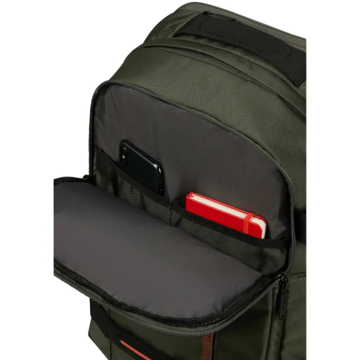 Heren Rugzakken|Dames Rugzakken>American Tourister Urban Track Laptop Backpack 15,6" dark khaki