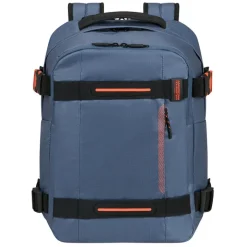 Grote Rugzakken|Heren Rugzakken>American Tourister Urban Track Laptop Backpack 15,6" coated Navy/Orange