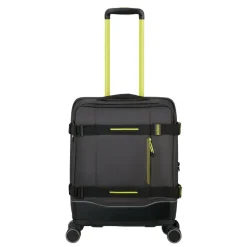 Transavia Trolleys|Handbagage Trolleys>American Tourister Urban Track Spinner S TSA Coated black/lime