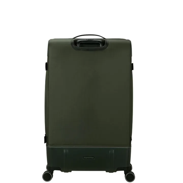 Reistrolleys|Reiskoffers>American Tourister Urban Track Spinner L TSA dark khaki