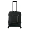 Transavia Trolleys|Handbagage Trolleys>American Tourister Urban Track Spinner S TSA asphalt black