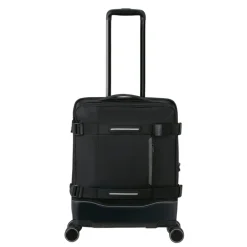 Transavia Trolleys|Handbagage Trolleys>American Tourister Urban Track Spinner S TSA asphalt black
