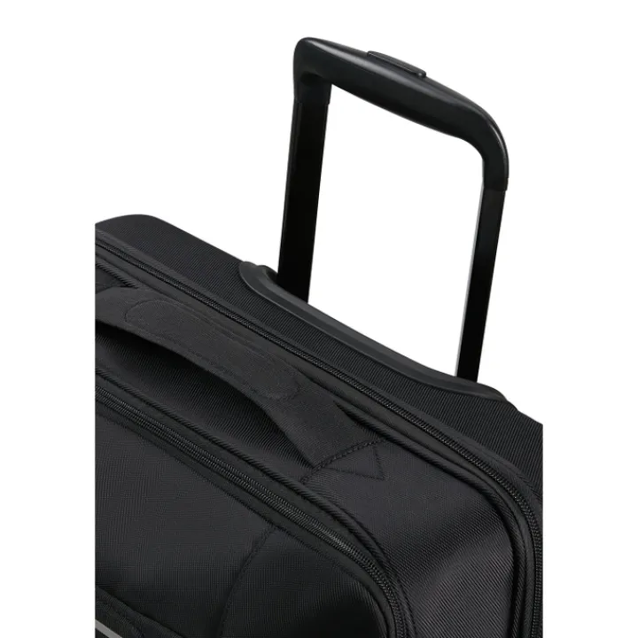 Transavia Trolleys|Handbagage Trolleys>American Tourister Urban Track Spinner S TSA asphalt black